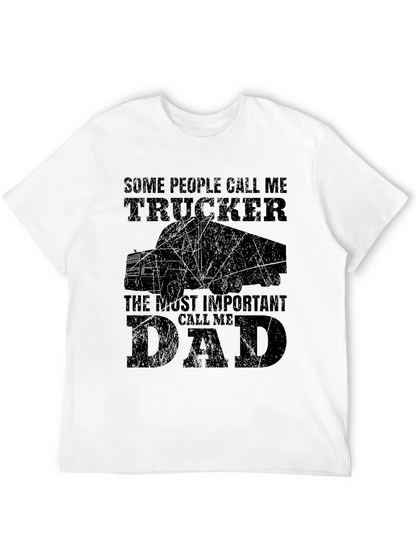 Trucker Dad T-Shirt - Fathers Day Gift Idea
