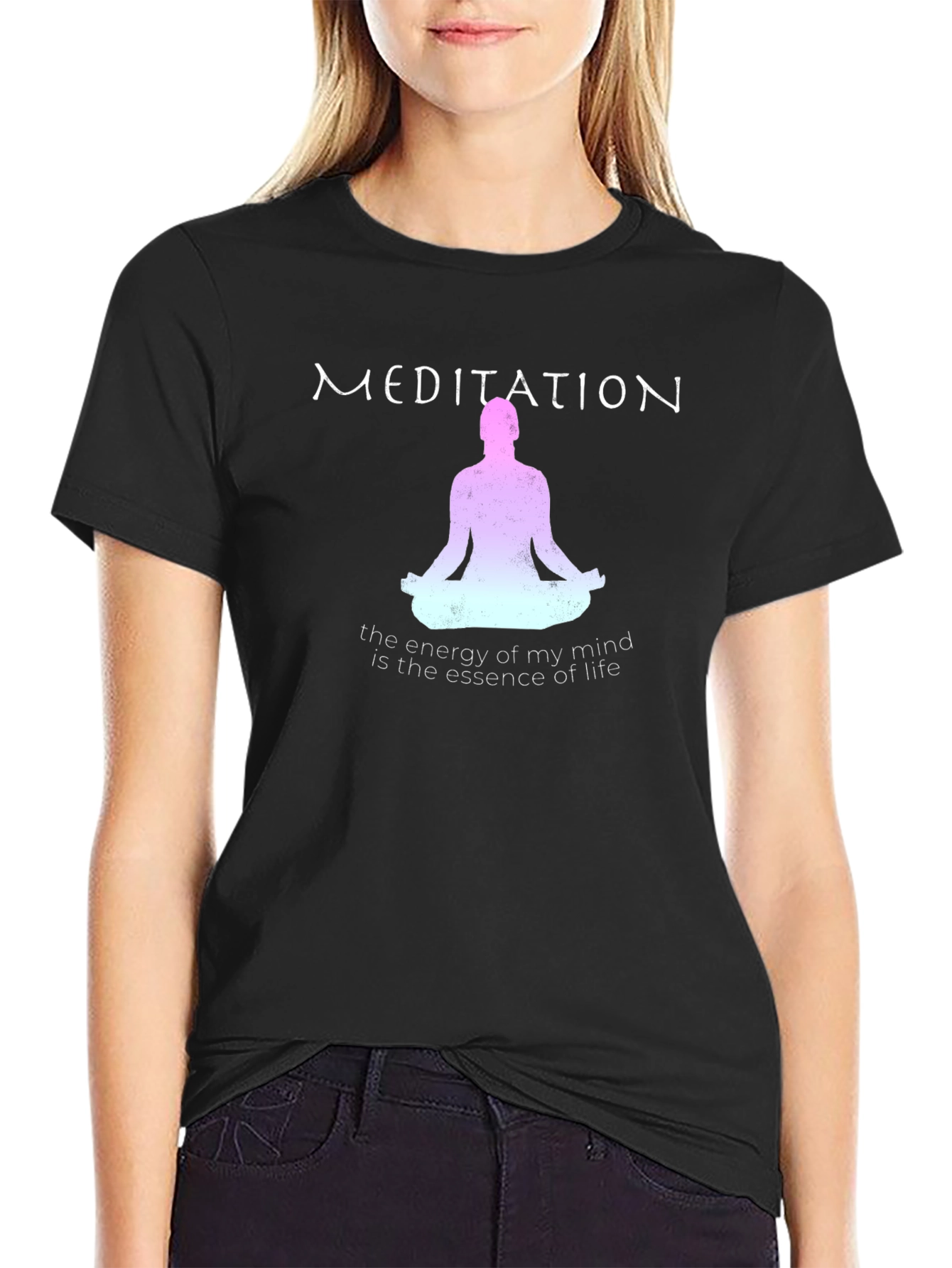 Meditation Mind Essence T-Shirt - Relax in Style