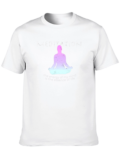 Meditation Mind Essence T-Shirt - Relax in Style