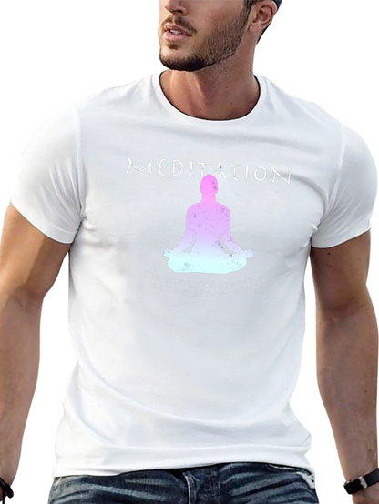 Meditation Mind Essence T-Shirt - Relax in Style