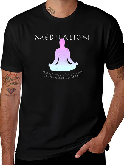 Meditation Mind Essence T-Shirt - Relax in Style