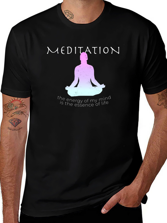 Meditation Mind Essence T-Shirt - Relax in Style