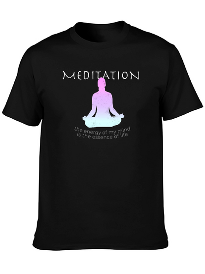 Meditation Mind Essence T-Shirt - Relax in Style