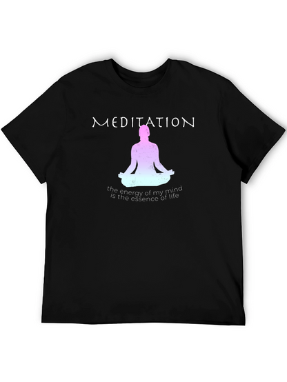 Meditation Mind Essence T-Shirt - Relax in Style