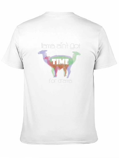 Llama Aint Got Time For Drama Graphic T-Shirt
