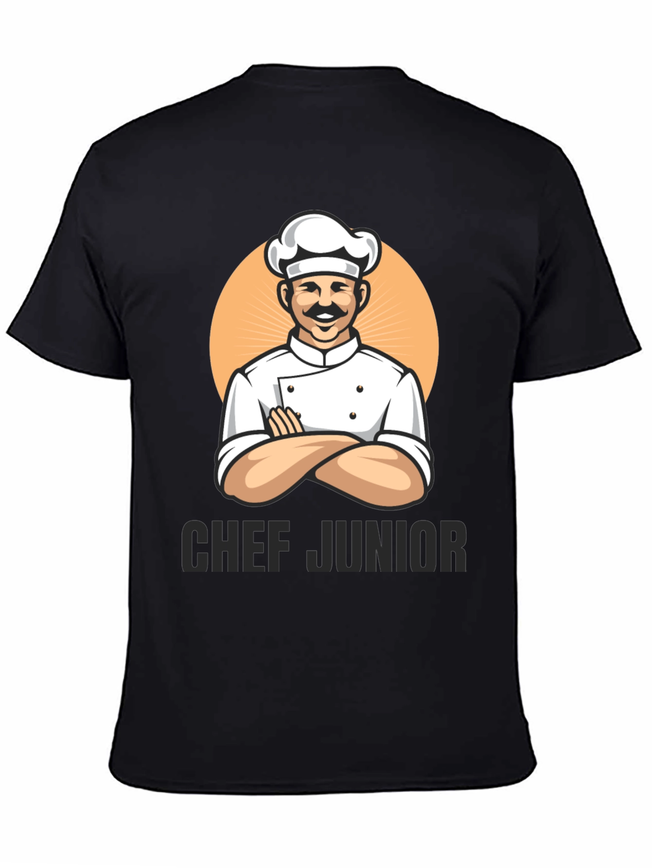 Chef Junior Black T-Shirt