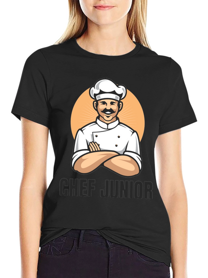 Chef Junior Black T-Shirt