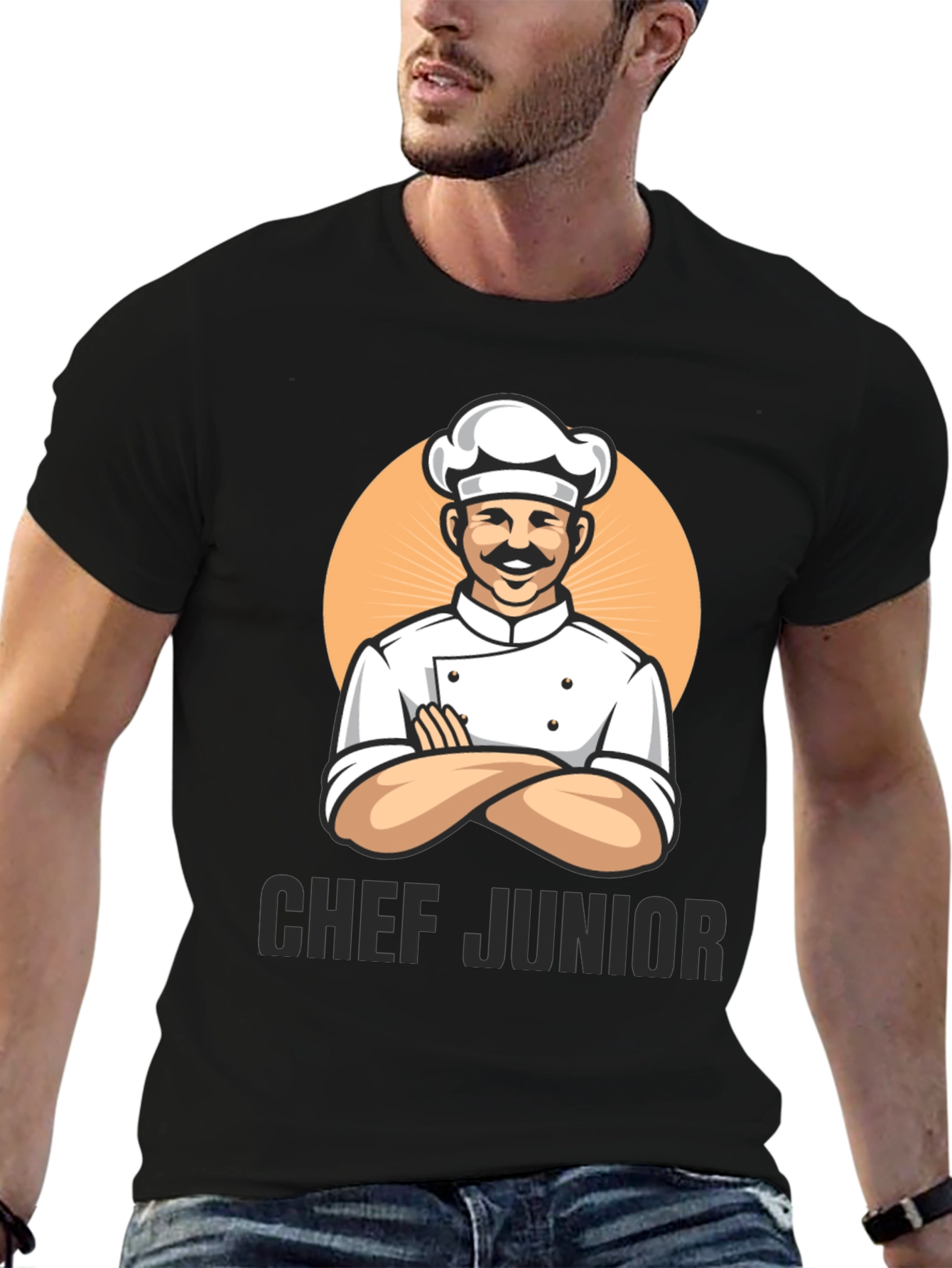 Chef Junior Black T-Shirt