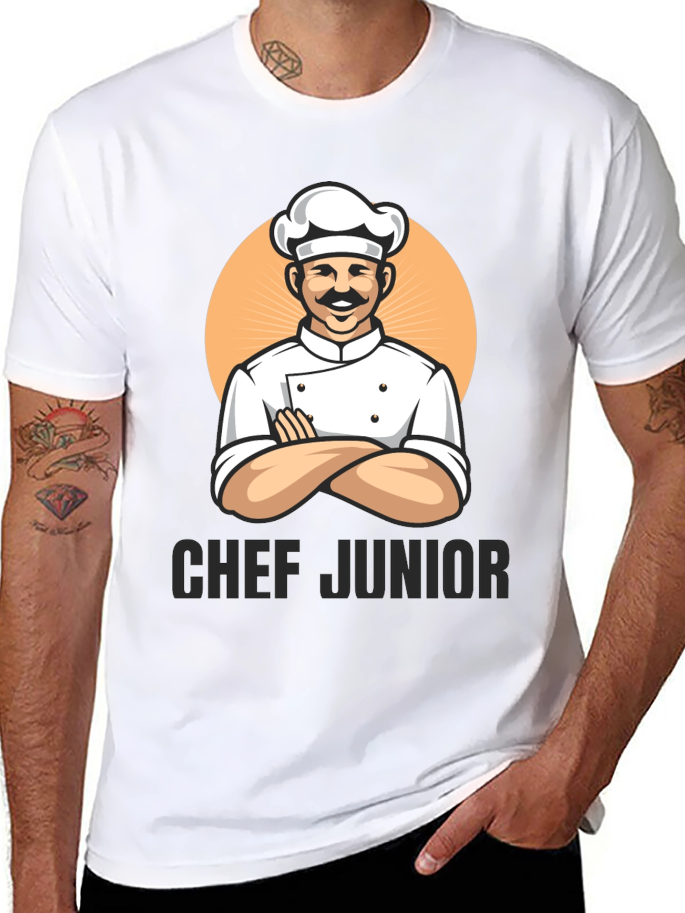 Chef Junior Black T-Shirt