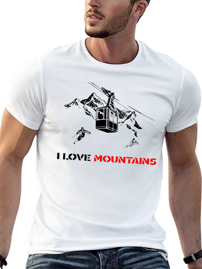 I Love Mountains Graphic Tee