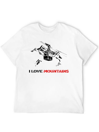 I Love Mountains Graphic Tee