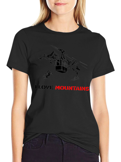 I Love Mountains Graphic Tee