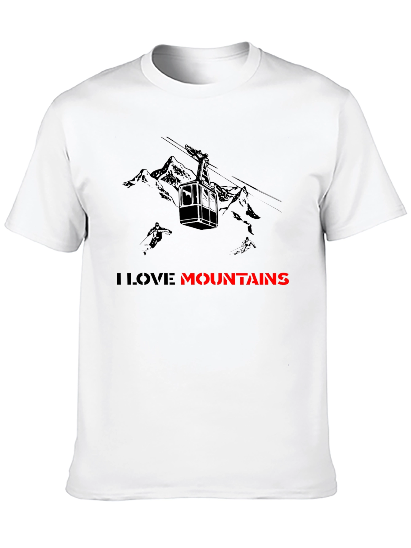 I Love Mountains Graphic Tee