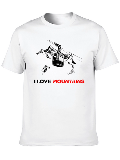 I Love Mountains Graphic Tee