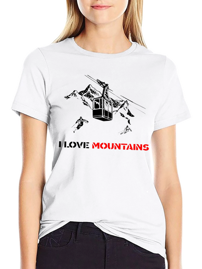 I Love Mountains Graphic Tee
