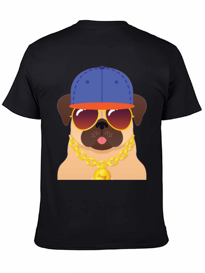 Cool Pug Graphic T-Shirt