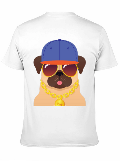 Cool Pug Graphic T-Shirt