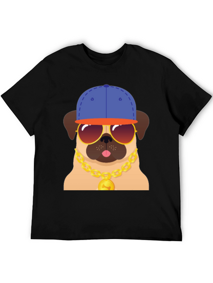Cool Pug Graphic T-Shirt