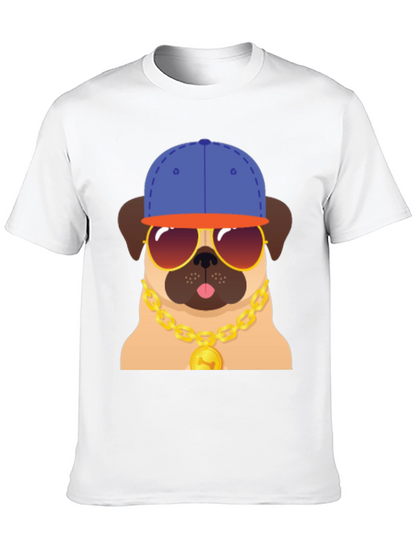 Cool Pug Graphic T-Shirt