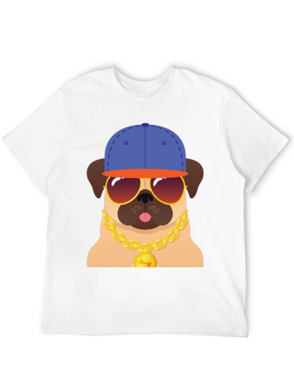 Cool Pug Graphic T-Shirt