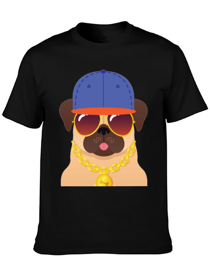 Cool Pug Graphic T-Shirt