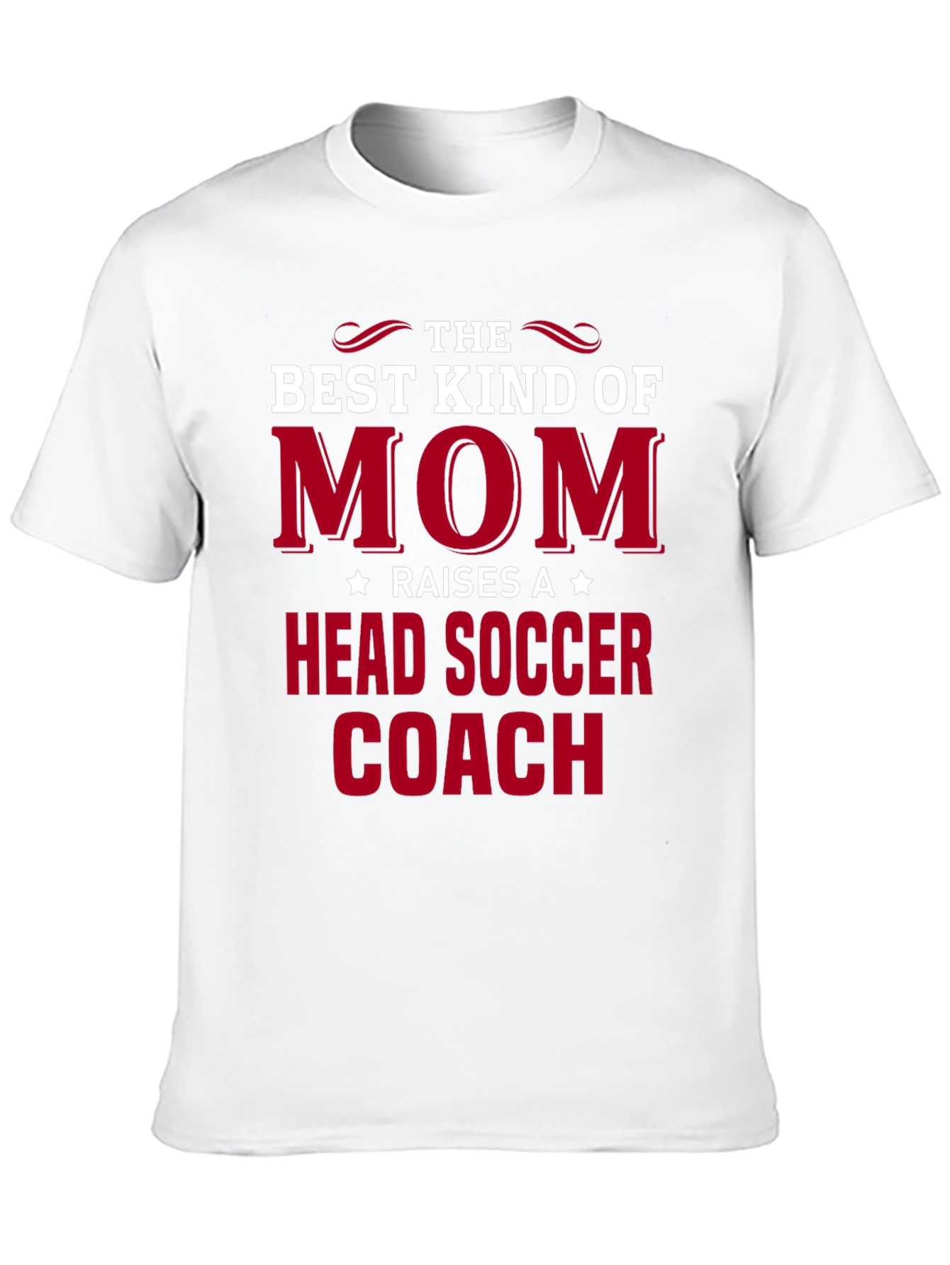 Best Kind of Mom Head Soccer Coach T-Shirt