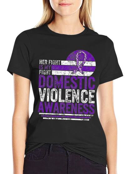 Domestic Violence Awareness Ribbon T-Shirt