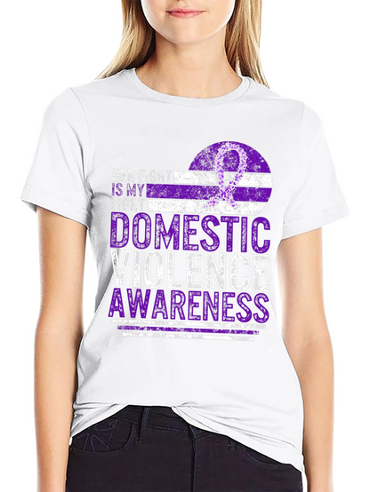 Domestic Violence Awareness Ribbon T-Shirt