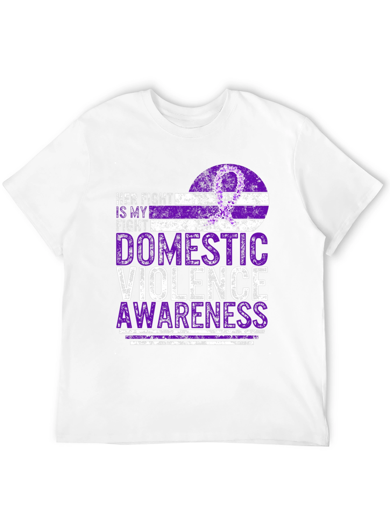 Domestic Violence Awareness Ribbon T-Shirt