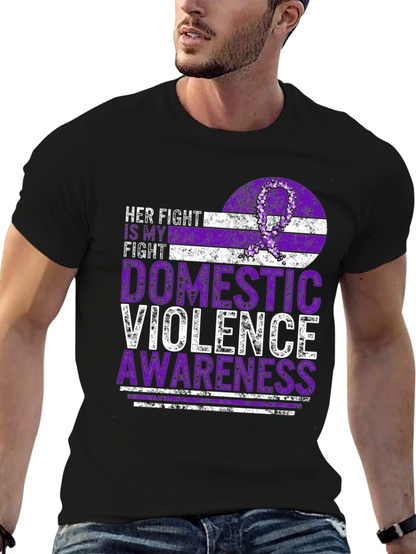 Domestic Violence Awareness Ribbon T-Shirt