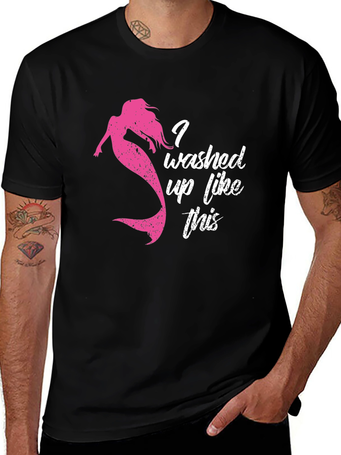 Mermaid Washed Up Like This T-Shirt