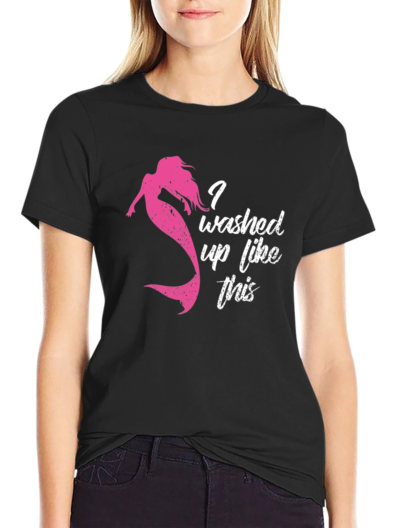Mermaid Washed Up Like This T-Shirt