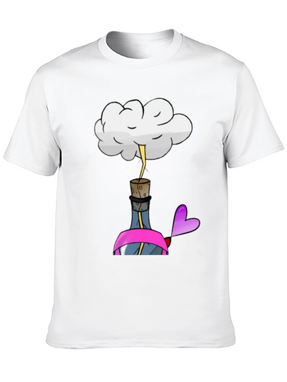 Cloud Over Bottle Graphic Tee - Unisex
