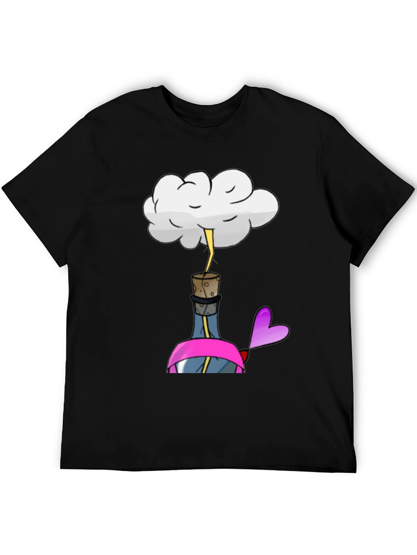 Cloud Over Bottle Graphic Tee - Unisex