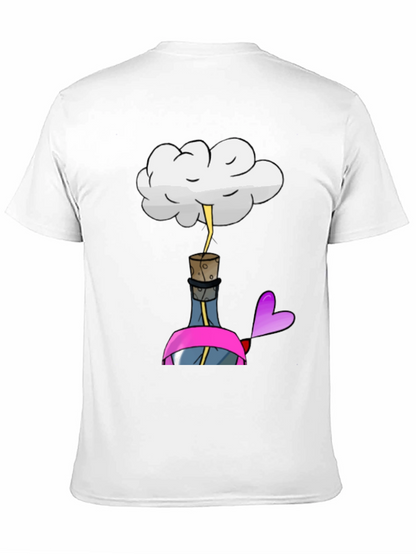 Cloud Over Bottle Graphic Tee - Unisex