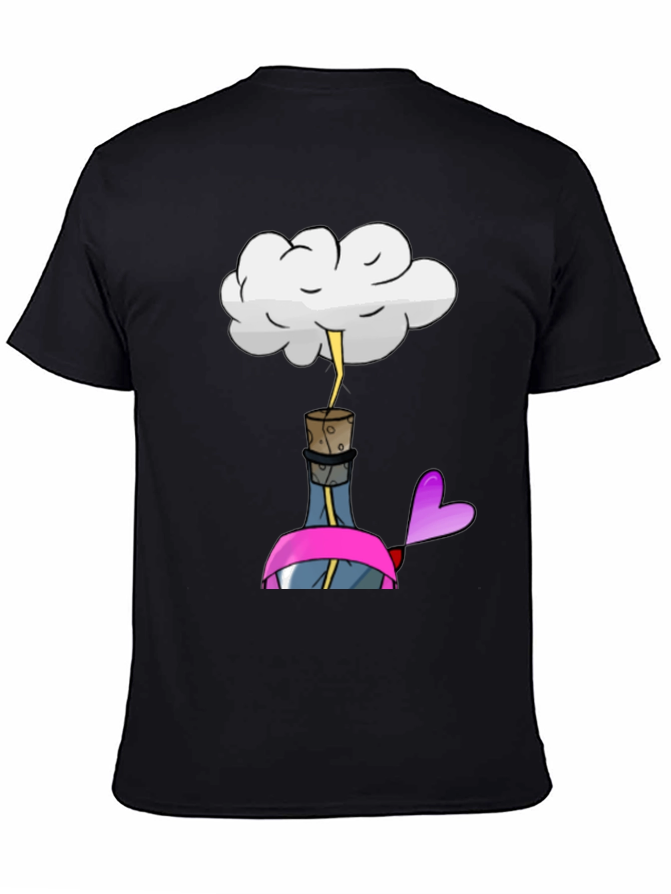 Cloud Over Bottle Graphic Tee - Unisex