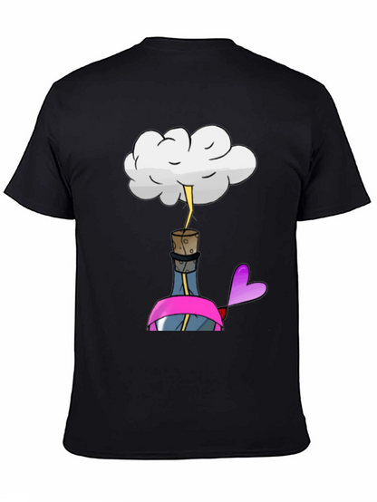 Cloud Over Bottle Graphic Tee - Unisex