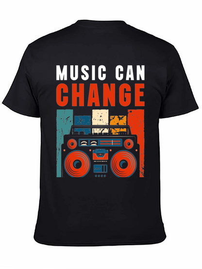 Music Can Change Graphic Tee