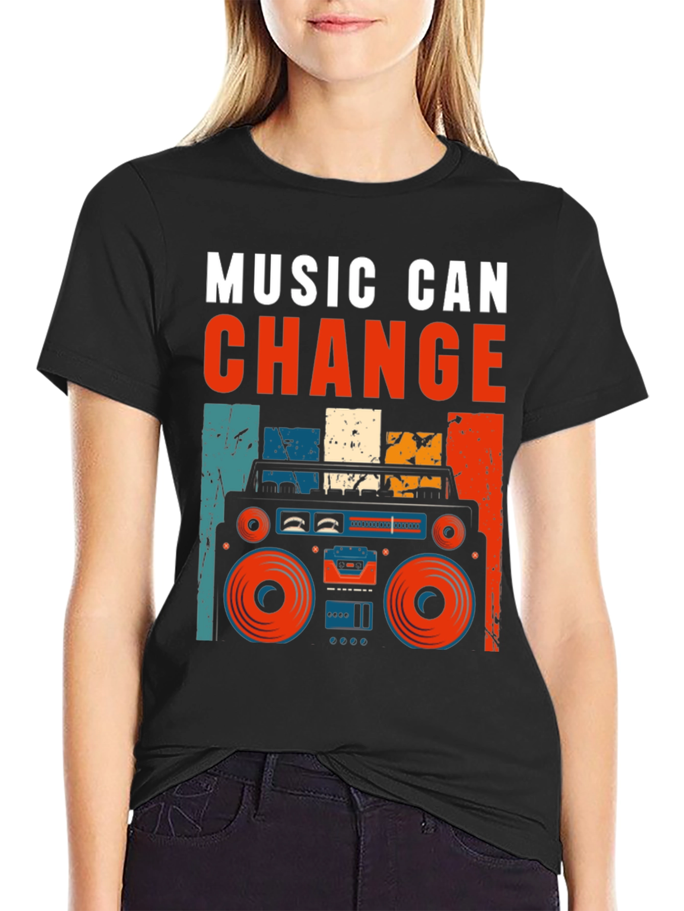 Music Can Change Graphic Tee