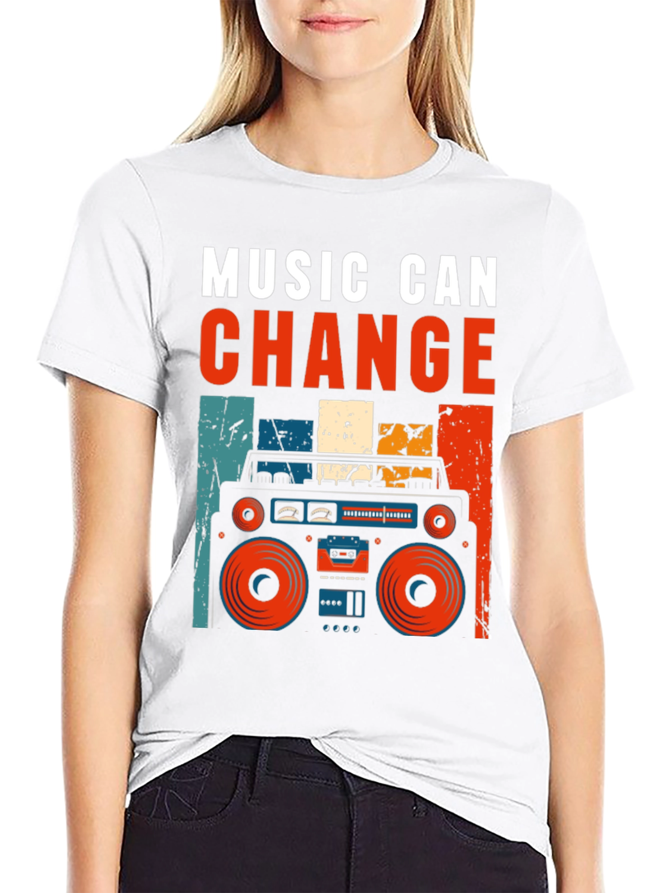 Music Can Change Graphic Tee
