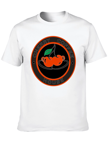Cherry Coffee House Black T-Shirt