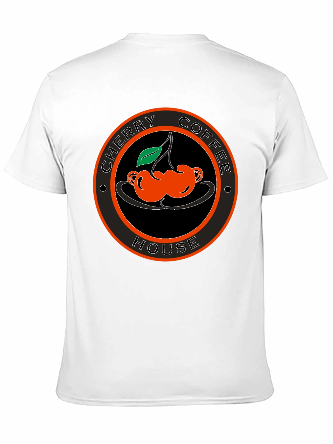 Cherry Coffee House Black T-Shirt