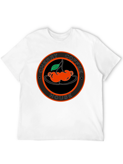 Cherry Coffee House Black T-Shirt