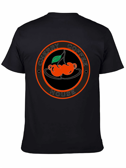 Cherry Coffee House Black T-Shirt