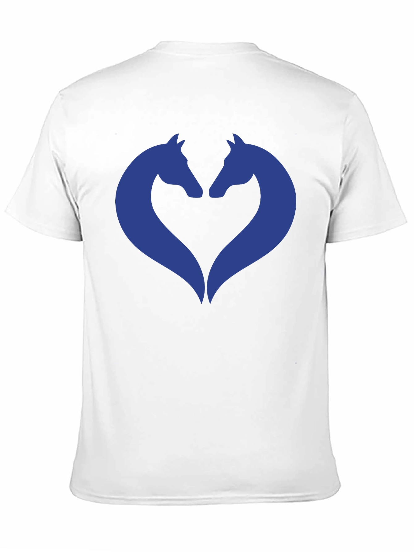 Heart Horse Graphic Tee - Black