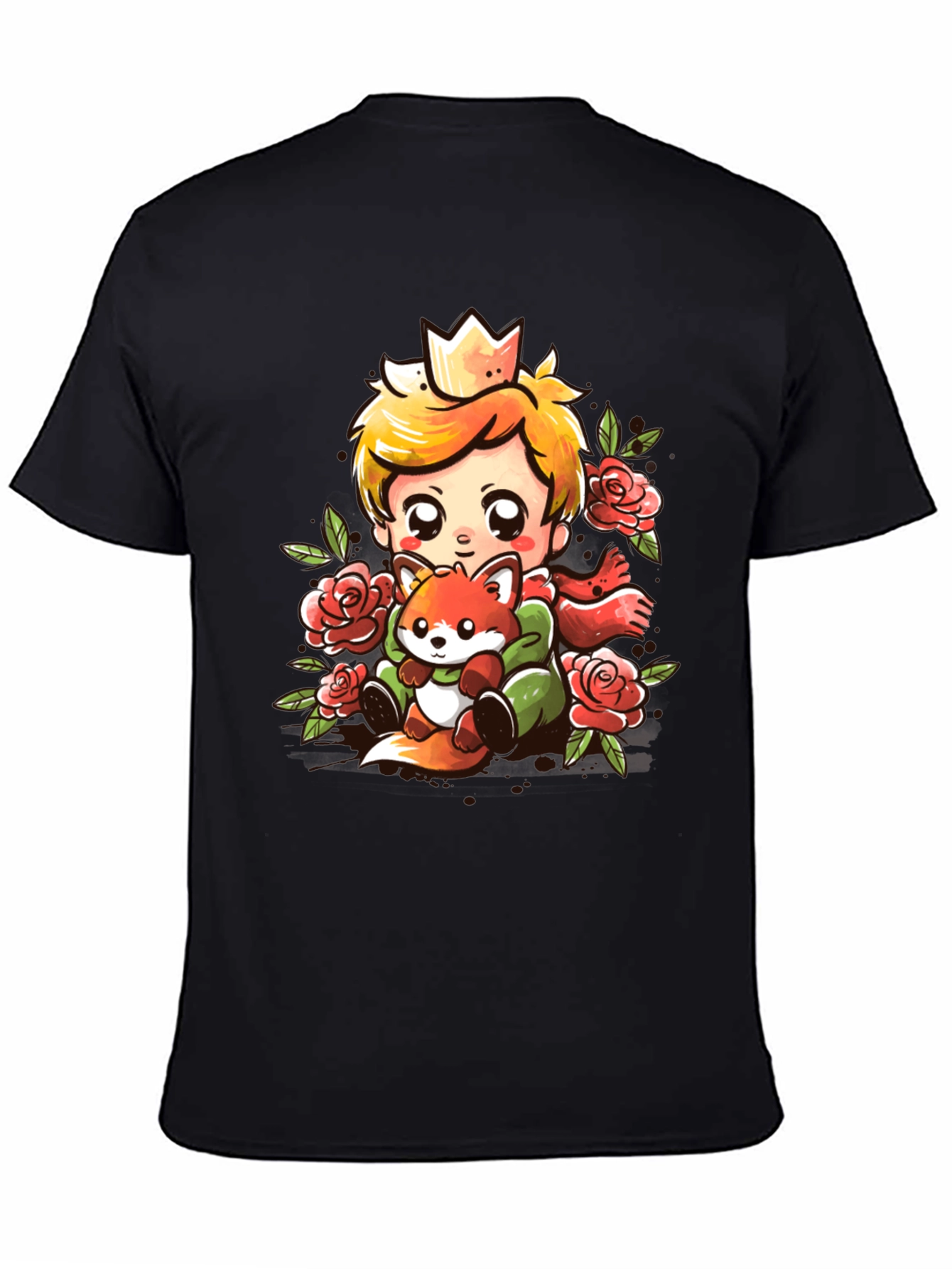 The Little Prince T-Shirt Cute Fox Graphic Tee