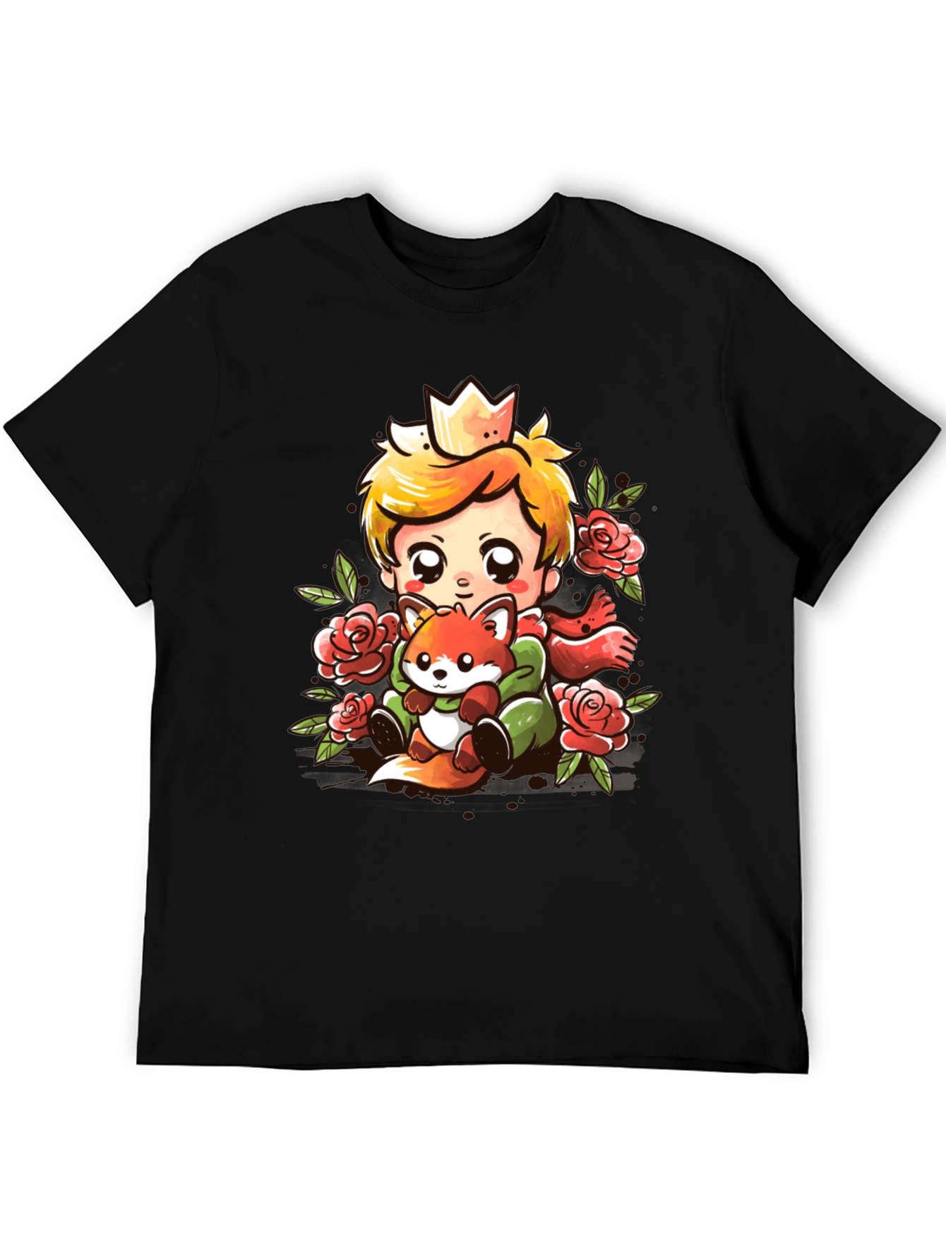 The Little Prince T-Shirt Cute Fox Graphic Tee