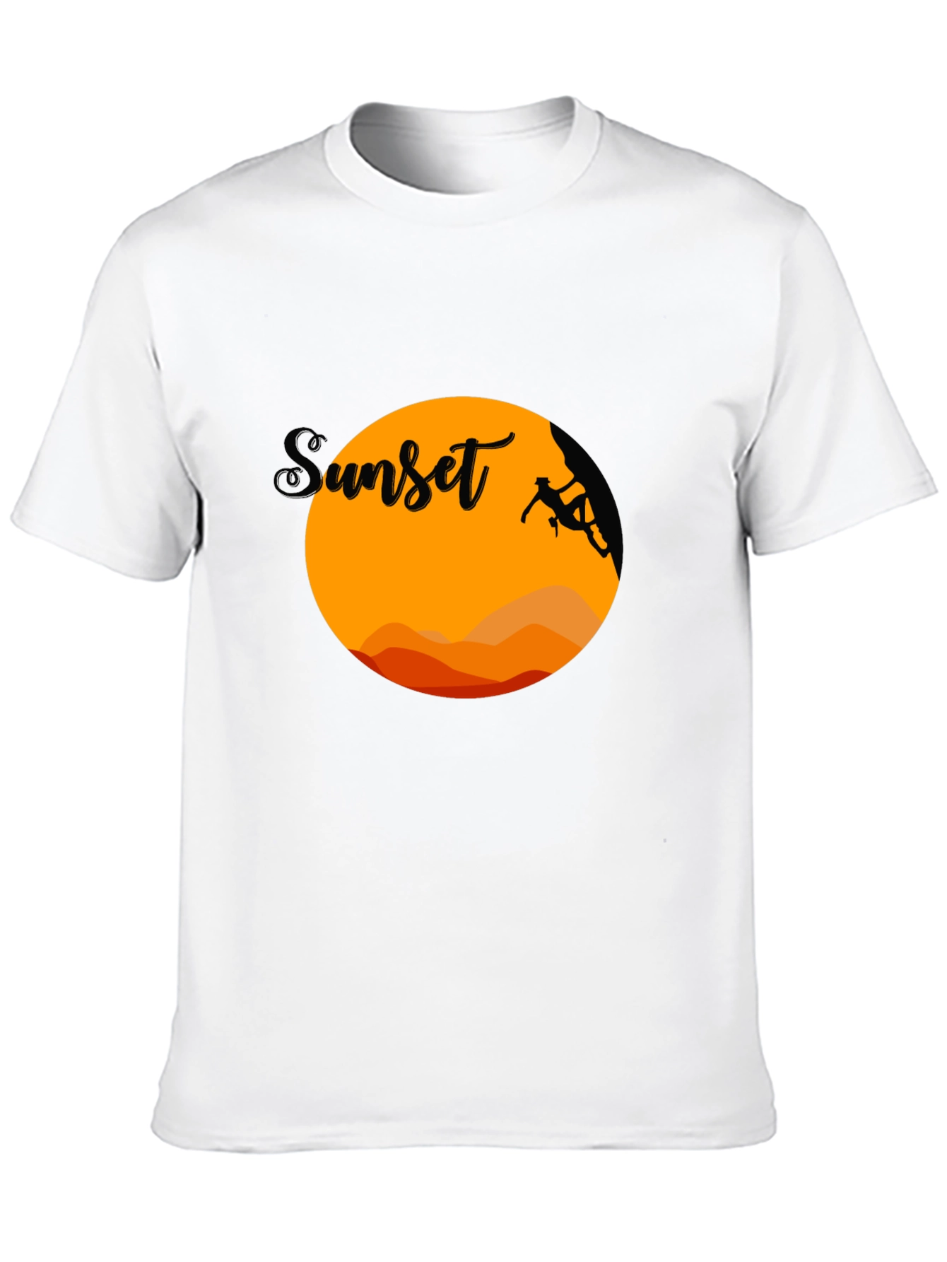 Sunset Climbing T-Shirt - Adventure Ready