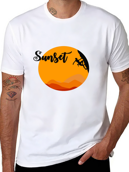 Sunset Climbing T-Shirt - Adventure Ready