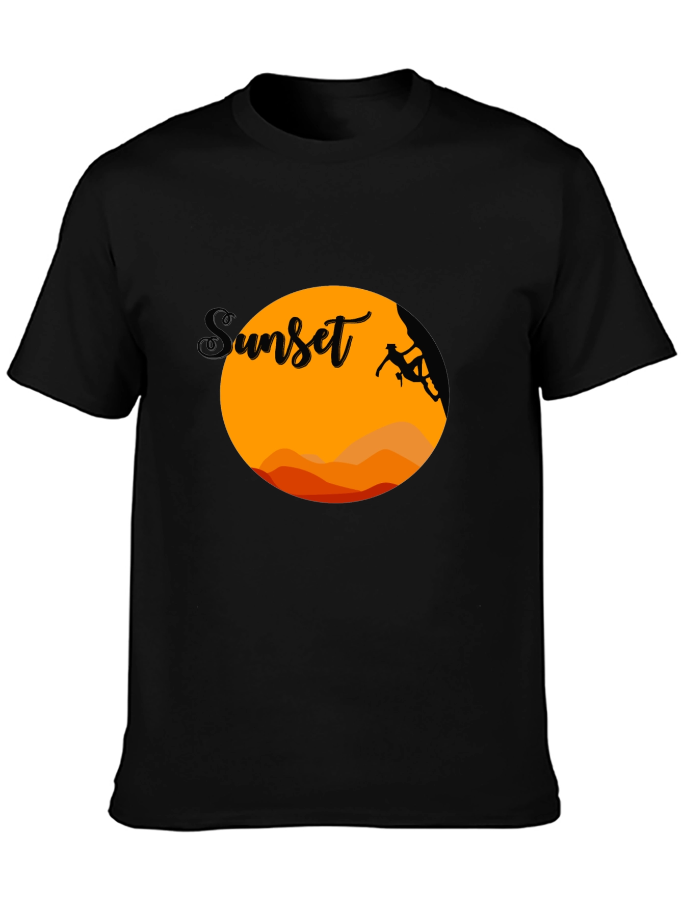 Sunset Climbing T-Shirt - Adventure Ready